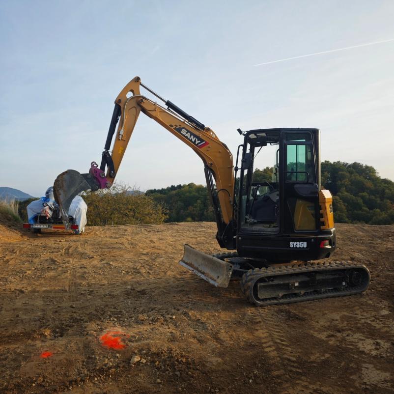 Zemeljska dela s težko mehanizacijo