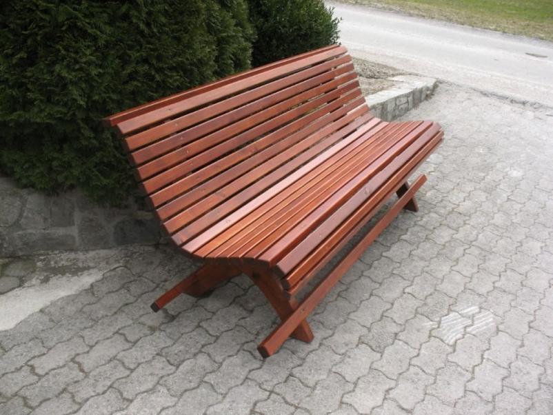 Lesena vrtna klop Štajerska