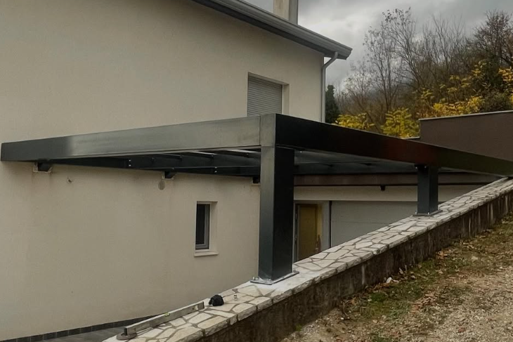 Izdelava aluminijastega nadstreška Obala