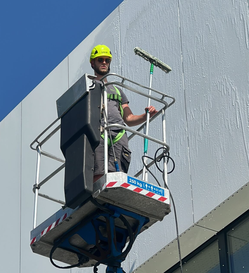 Visokotlačna čiščenja fasad