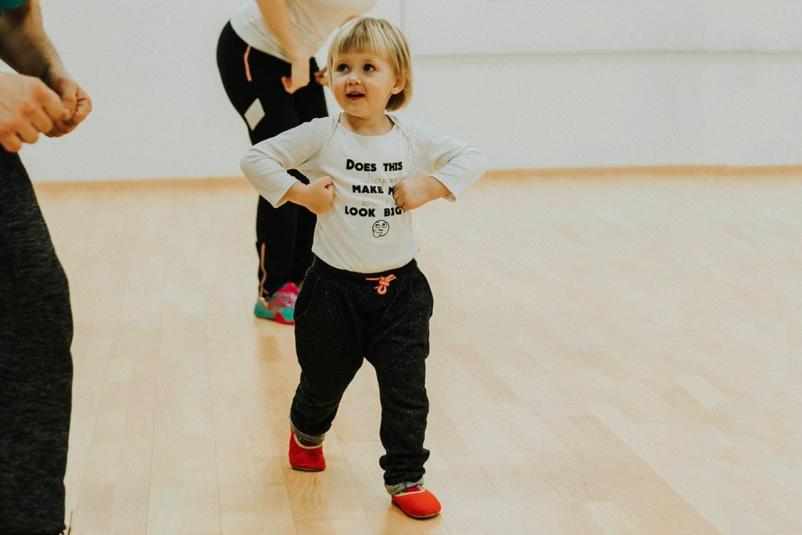 Vaje za gibalni razvoj malčkov Ljubljana