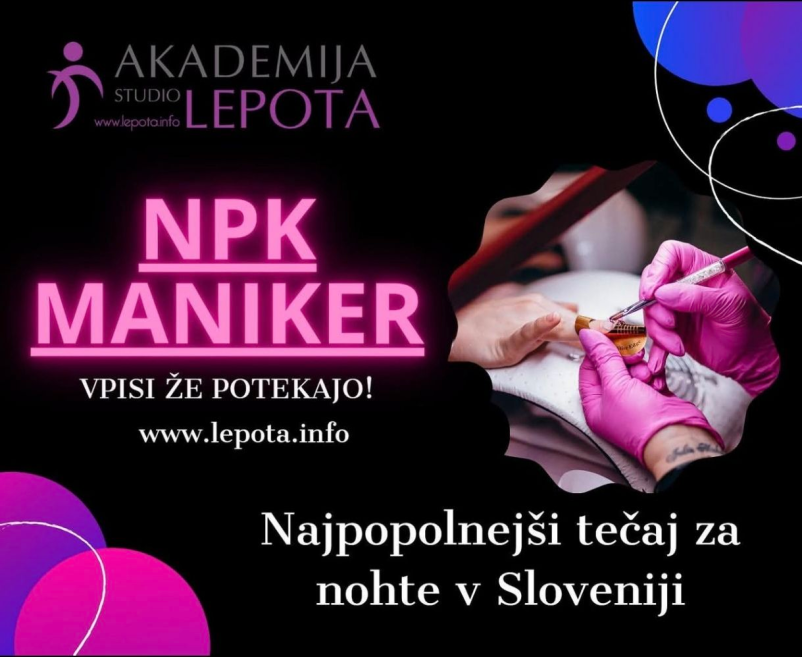 Kvalitetni tečaji manikure in pedikure, vpišite se zdaj