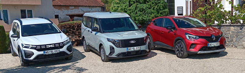 Ugoden najem osebnih vozil in kombijev Prekmurje, Štajerska