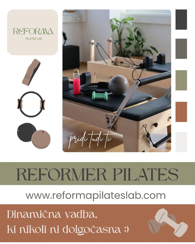 Pilates na reformerjih Koper, Primorska