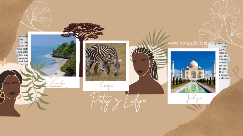 Potovalna agencija v Kenijo, Namibijo, Madagaskar, Indijo