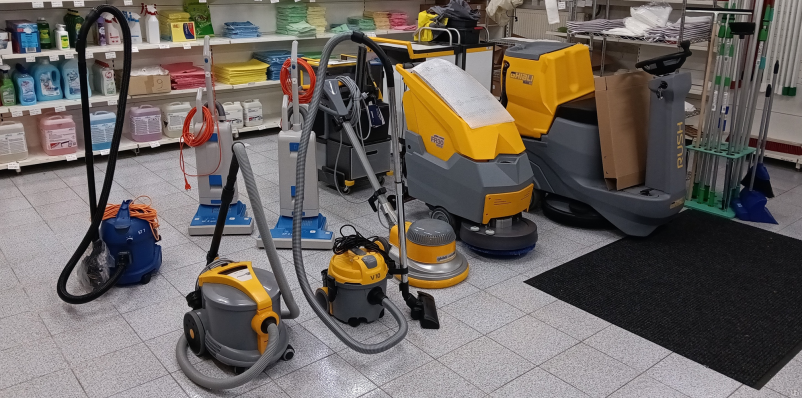 Profesionalna čistila in stroji za čiščenje, servis in prodaja