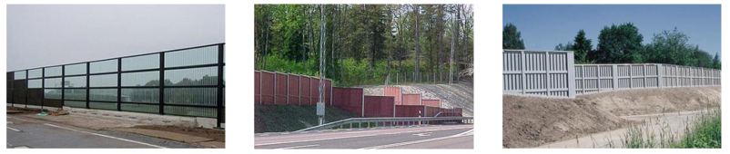 Protihrupne zaščitne ograje za zmanjšanje hrupa ob cestah