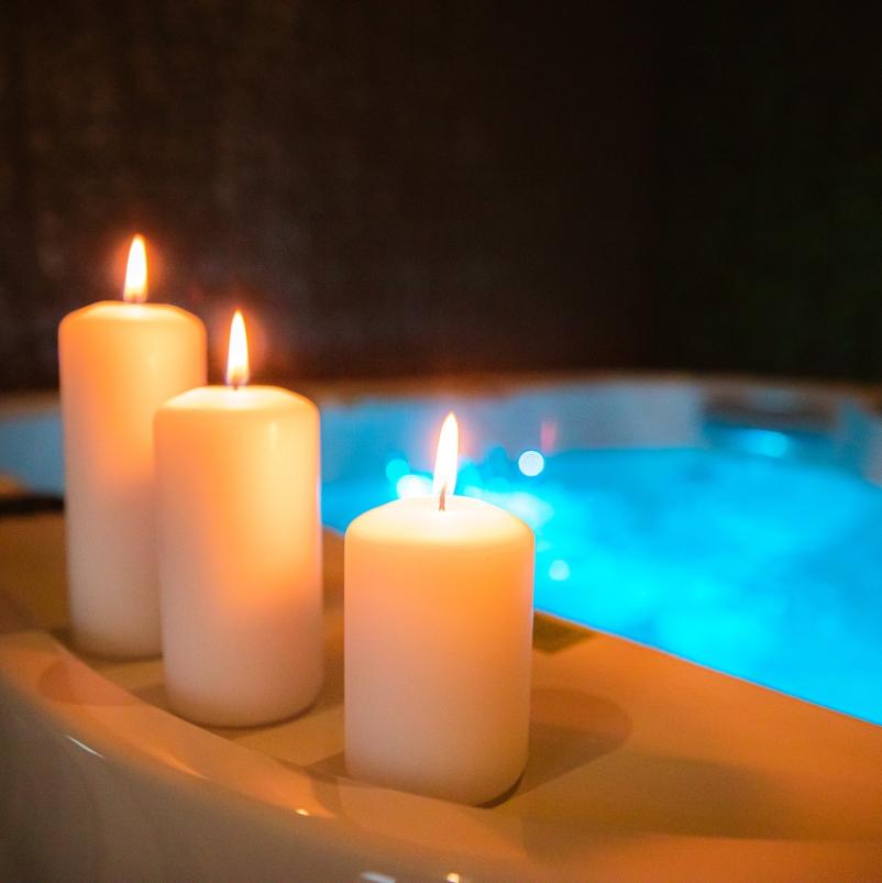 Wellness z jacuzzijem in savno