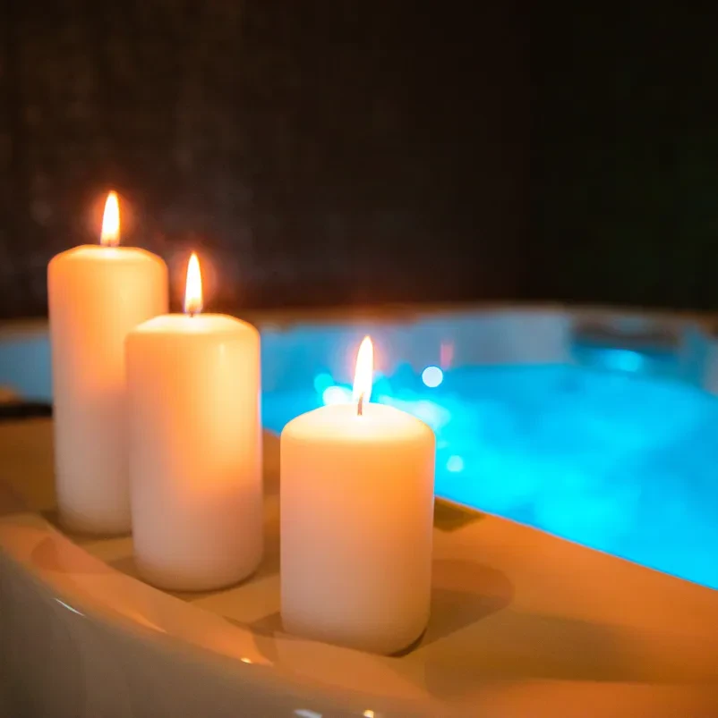 Wellness z jacuzzijem in savno