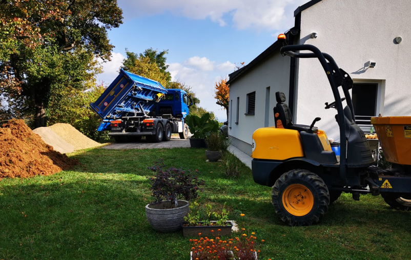 Gradbena dela na Dolenjskem za novogradnje in obnove