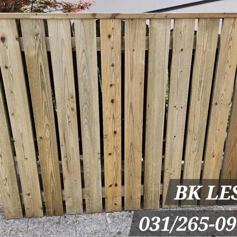 BK LES: Premium impregnirane ograjne letvice za vsak projekt