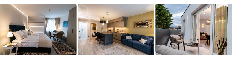 Nadstandardna nastanitev v Ljubljani, zasnovana tudi za daljše bivanje