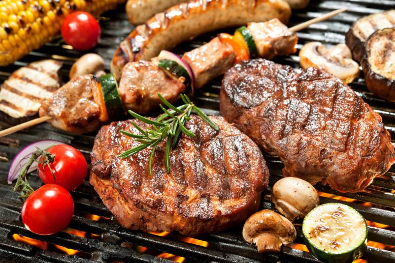 Popolna rešitev za piknik, žar, meso in mojster