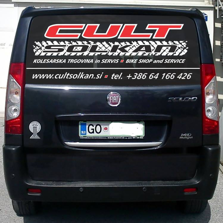 Ugodno temnenje avtostekel Solkan, Nova Gorica