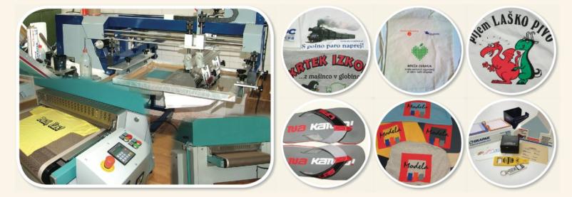 Tisk na majice Gorenjska regija