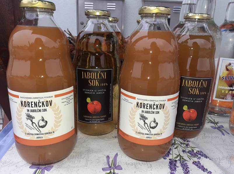 Dober, domači jabolčni sok Podravska