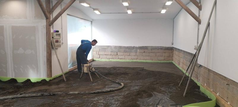 Izdelava strojnih estrihov Celje, okolica