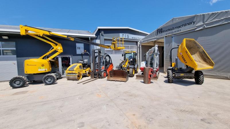 Prodaja rabljenih gradbenih strojev Slovenija