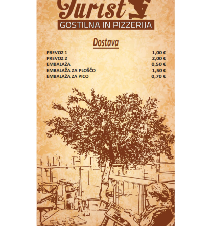 Dostava hrane Pr'Turist