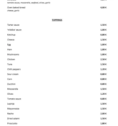 Menu page 4