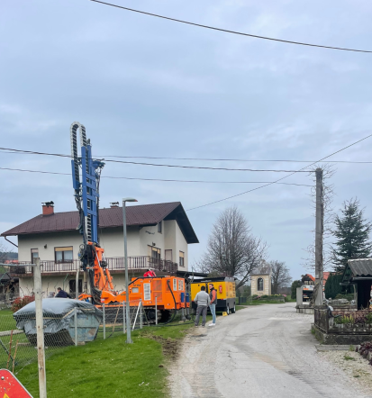Vrtina za toplotno črpalko in geosonde Slovenija