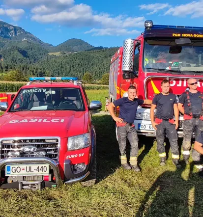 Gasilska intervencija Nova Gorica