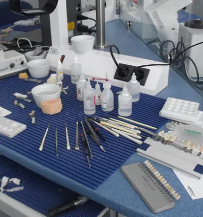 Izdelava prevlek, implantantov, mostičkov,  inlejev, venirjev in drugih protetičnih rešitev