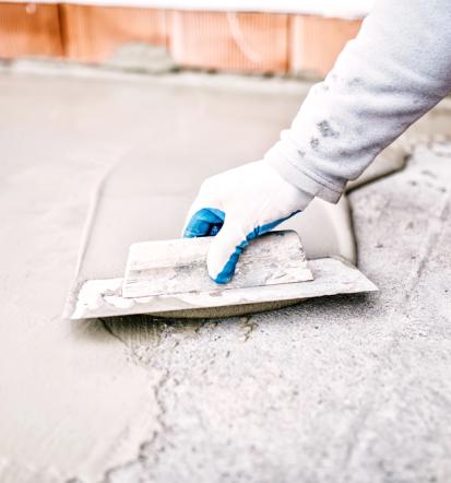 Prednosti cementnih tlakov je njihova odpornost proti mehanskim obremenitvam