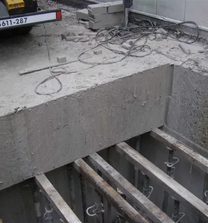 Diamantno rezanje in vrtanje betona Ljubljana-dobrunje