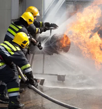 Kvalitetno gasilsko društvo Primorska za pomoč ob požarih in poplavah