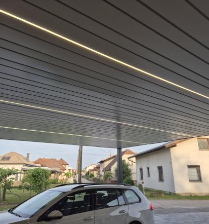 Lepe kovinske ograje in nadstreški Pomurje