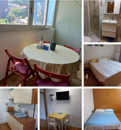 Tri Palme, udoben družinski apartma Obala v srcu Izole