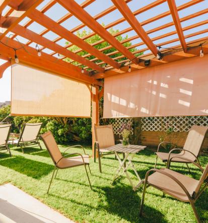 Bioklimatske pergole Tolmin, Goriška za udobno bivanje v vseh letnih časih