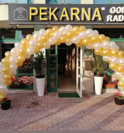 Dobra pekarna Gornja Radgona s prostorom za sedenje in prijazno postrežbo