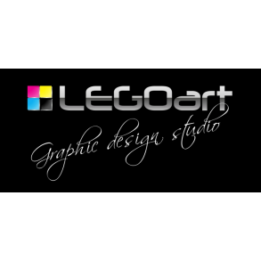 LEGOart, grafično oblikovanje in tisk
