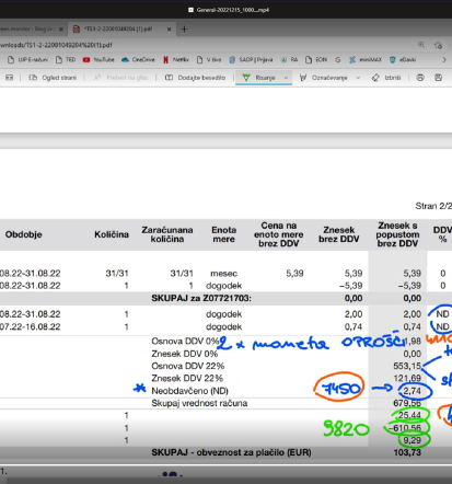 Računovodski tečaj EMPRISE - primer DDV-O obrazec