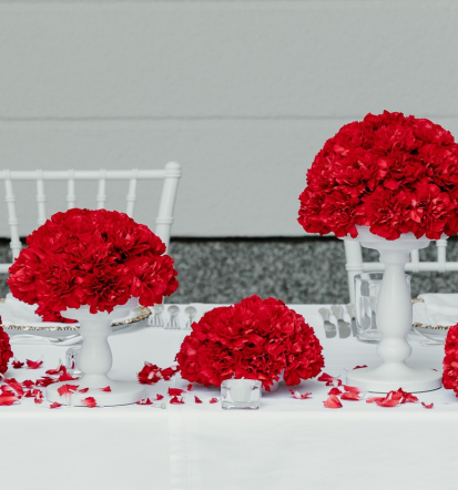 Najlepša dekoracija porok in poročni aranžmaji Osrednja Slovenija iz svežega cvetja