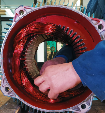 Hitro in natančno previjanje in popravila elektromotorjev in črpalk v Sloveniji