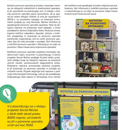 Shema za odpadno električno in elektronsko opremo Slovenija