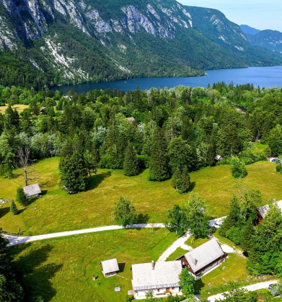 Apartma z razgledom na gore Bohinj v Triglavskem narodnem parku