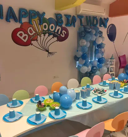 Zabava in ustvarjalnost v igralnica Balloons Ljubljana