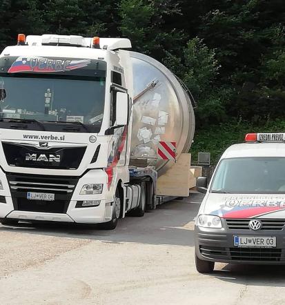 Izredni prevozi tovora Slovenija