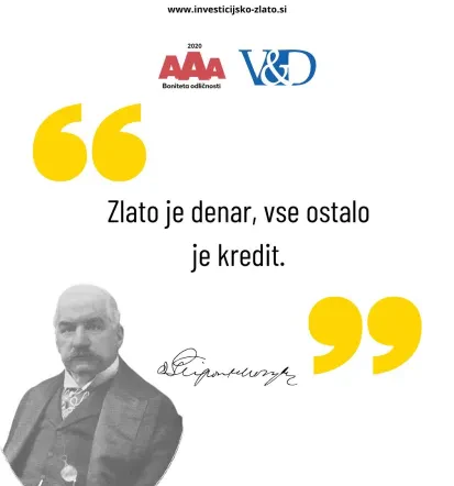 Enostavno mesečno varčevanje v zlatu Slovenija