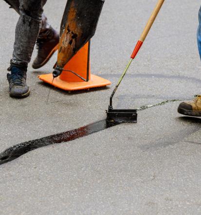 Kvalitetna sanacija asfaltnih razpok Slovenija