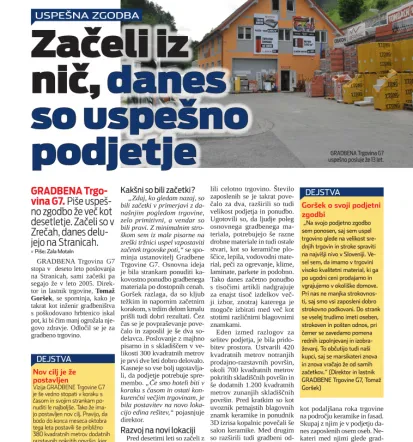 Najboljša trgovina z gradbenim materialom Savinjska