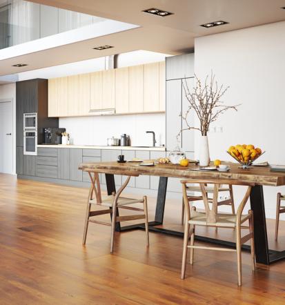 Moderne talne rešitve: polaganje parketa in vinila na Savinjskem