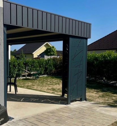 Kovinski nadstrešek po meri Štajerska regija