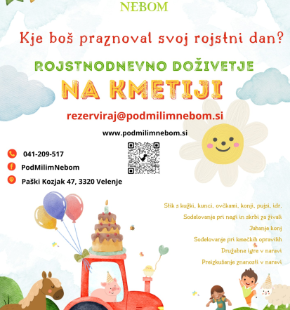 Narava, mir in doživetja, delavnica in doživetja za otroke Savinjska