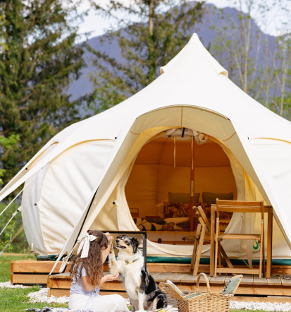 Odkrijte svoj mir v naravi, glamping Bovec, Gozdna Jasa