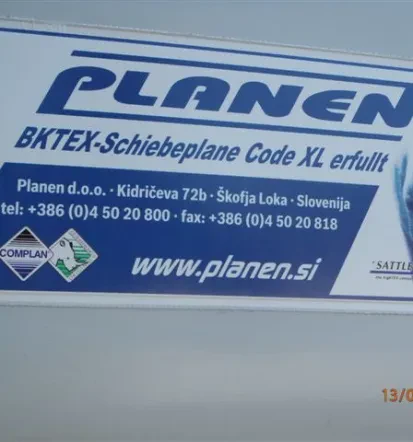 Izdelava in tisk na ponjave za tovorna vozila po Sloveniji
